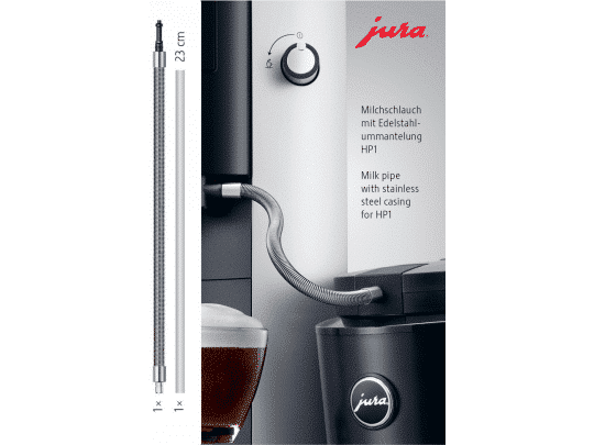 JURA tuyau de lait </br>à gaine inox HP1