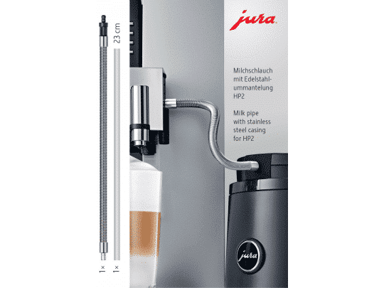 JURA tuyau de lait </br>à gaine inox HP2