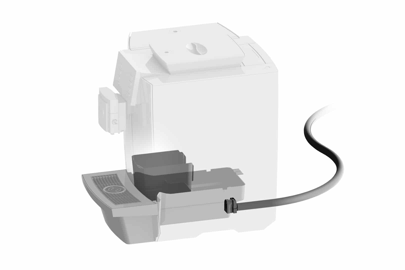JURA set d’éjection de marc de café/</br>évacuation de l’eau résiduelle ligne X