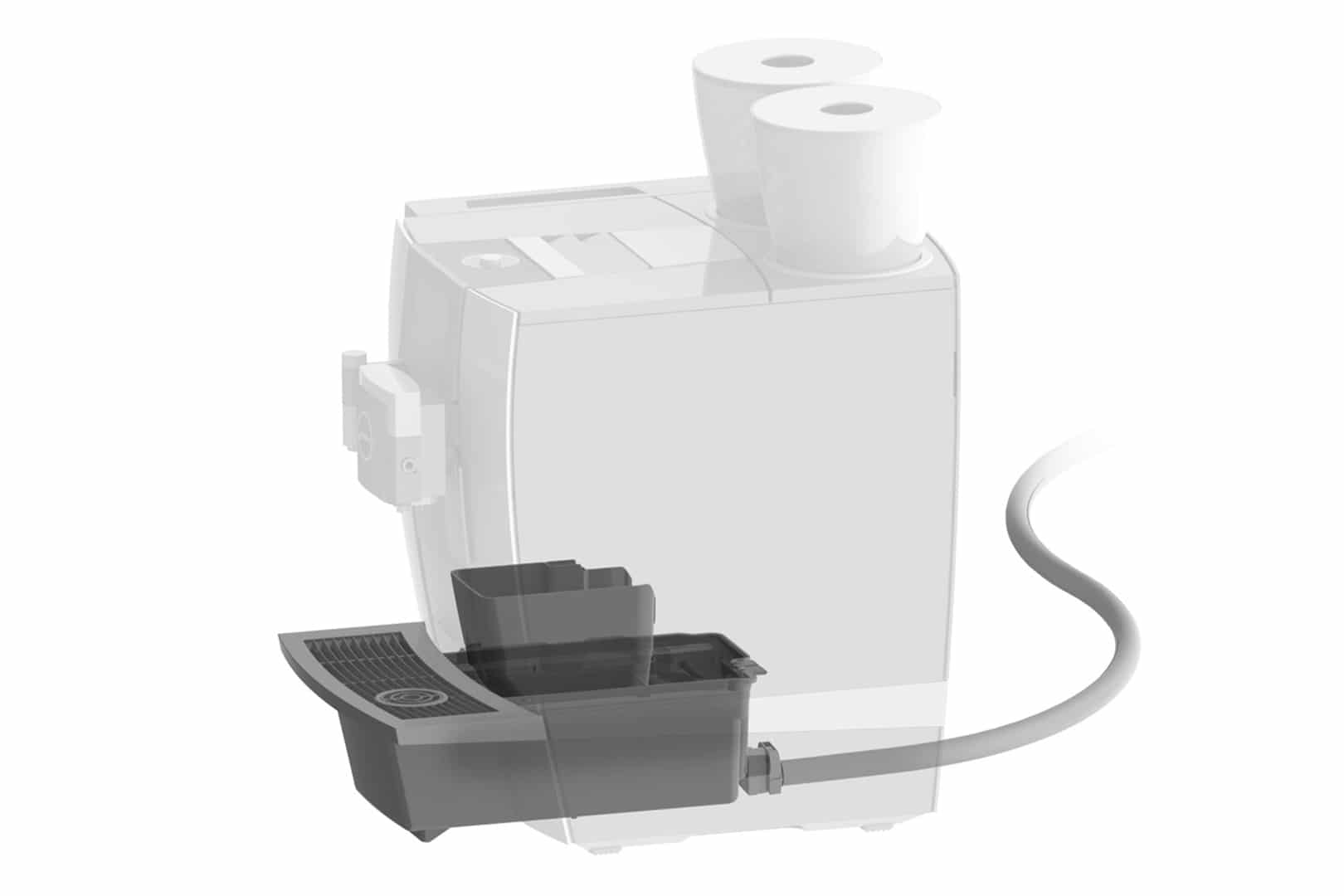 JURA set d’éjection de marc de café/</br>évacuation de l’eau résiduelle pour GIGA<sup>G2</sup> – Image 2