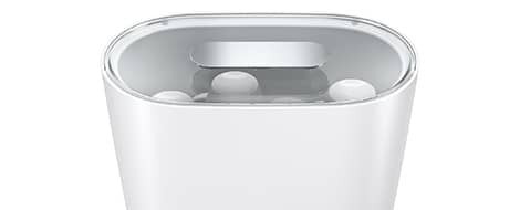 Chauffe-tasses S blanc — tasses à température idéale