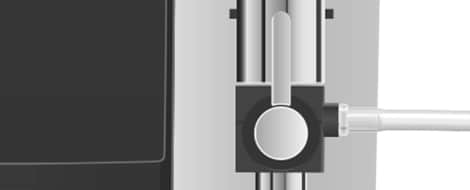 Buse mousse fine Pro en position verticale