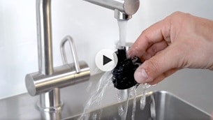 Buse mousse fine Pro démontée et rincée