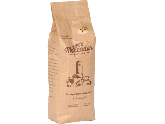 Café Moccador </br>Le Louis T2 Grains </br>100% Arabica - 1kg