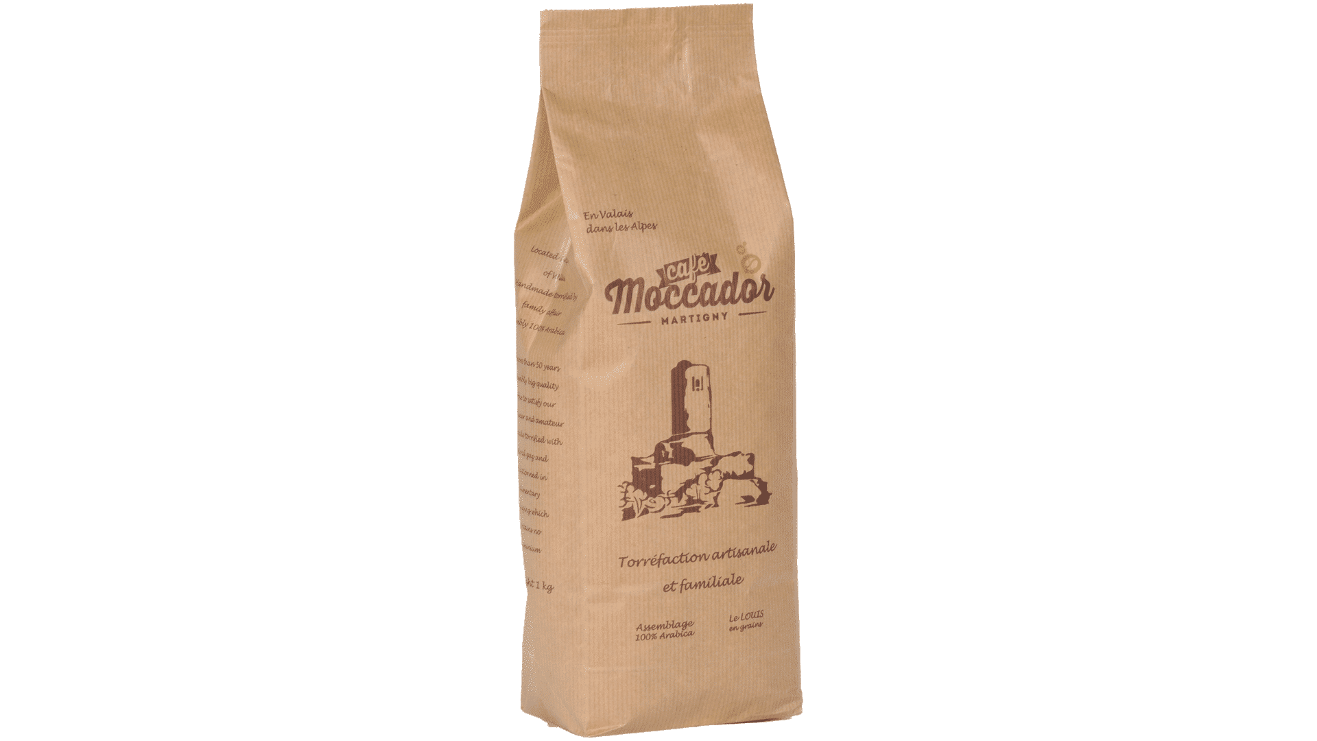 Café Moccador </br>Le Louis Grains </br>100% Arabica – 1kg