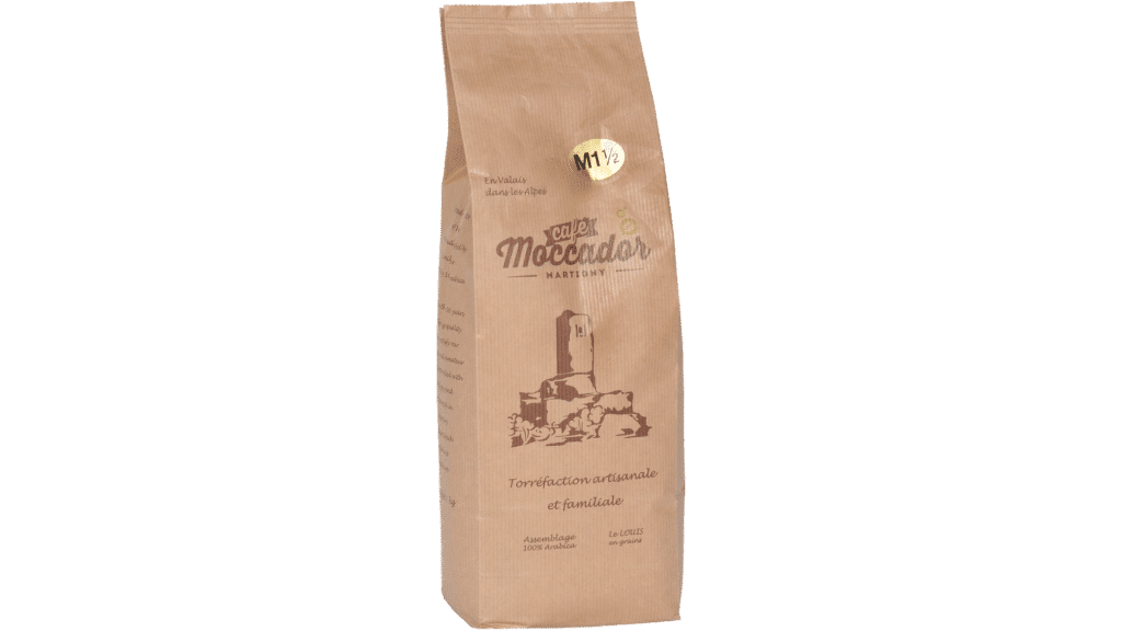 Café Moccador </br>Le Louis M1<sup>1/2</sup> Moulu </br> 100% Arabica - 1kg