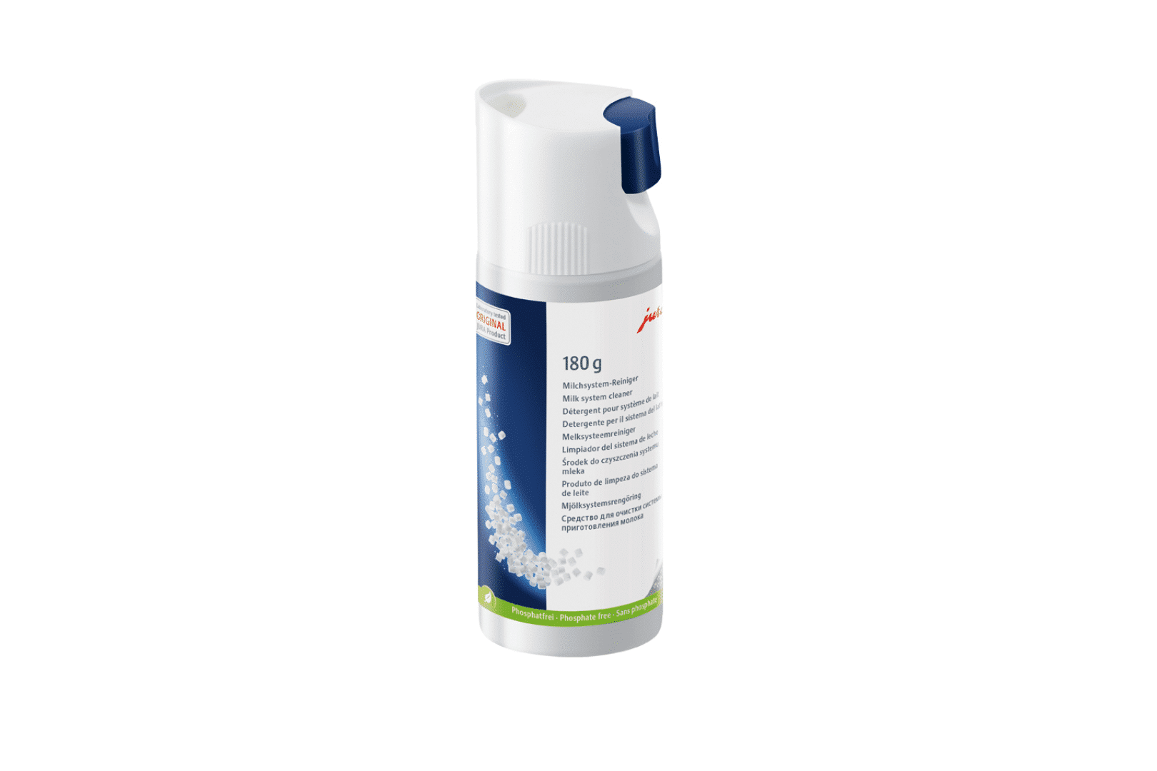 JURA Détergent pour système de lait (mini-tabs) Flacon avec sytème de dosage 180g