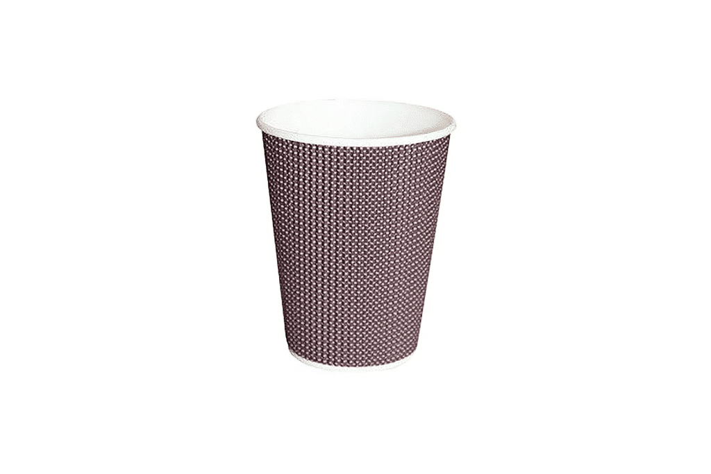 Gobelet carton 2dl, Ripple (sans anse, protection carton) x25