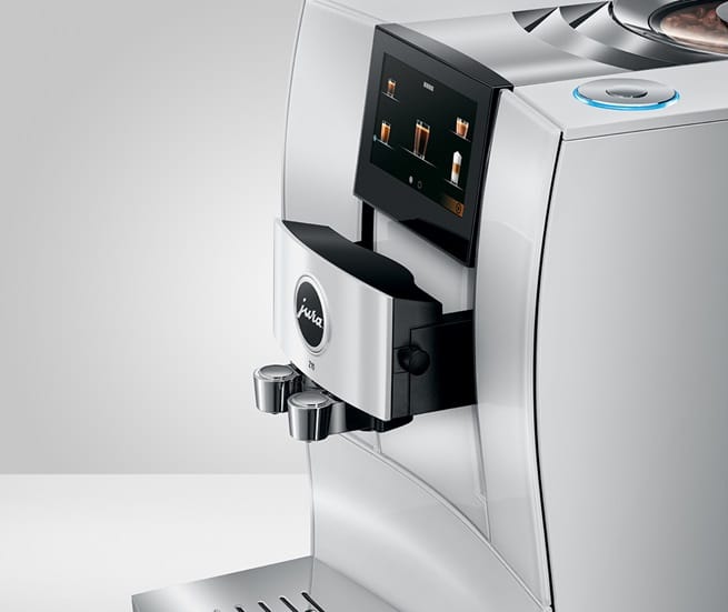 JURA Z10 Diamond White elegant design and premium materials