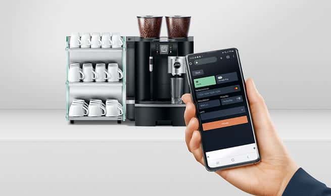 JURA Pocket Pilot 2.0 — paiement et gestion