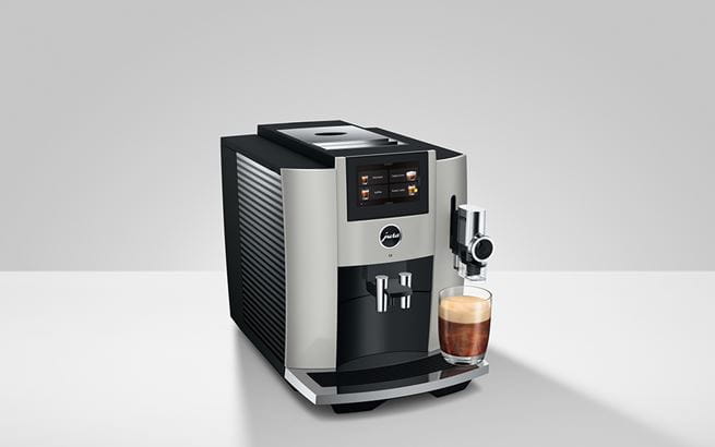 JURA S8 sculptural premium design with clean lines