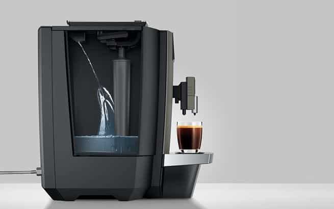 JURA X4c permanent water connection flexibility