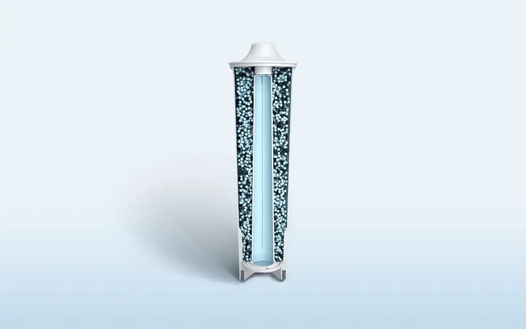 Capacité de filtration du filtre CLARIS JURA